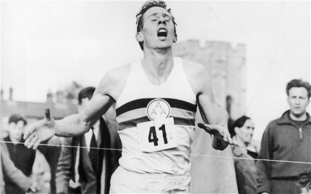 Today the great Roger Bannister died